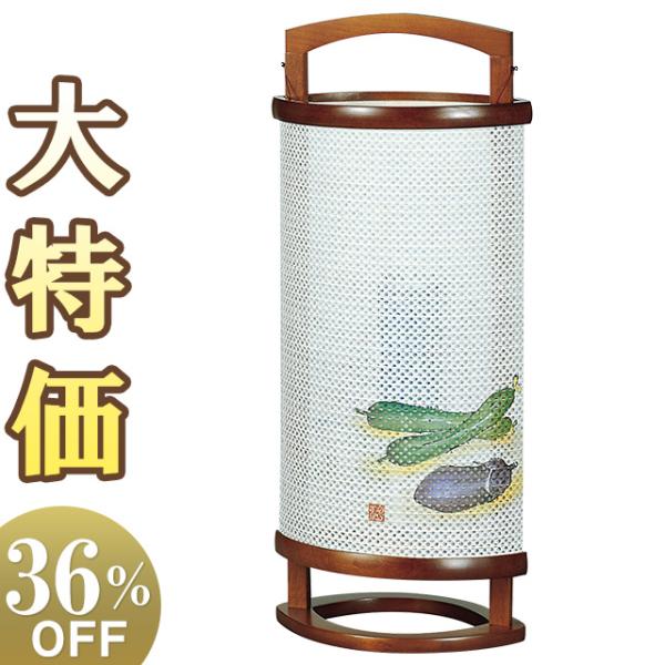 盆提灯 盆ちょうちん お盆提灯 回転行灯有楽(うらく)夏景色 1504(一個)