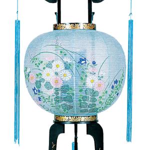 盆提灯 盆ちょうちん お盆提灯 回転行灯10号...の詳細画像1