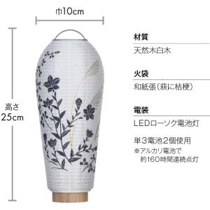 ミニ盆提灯 盆ちょうちん お盆提灯 小珠(こだ...の詳細画像3