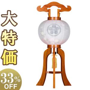 入荷未定）お盆提灯【廻る幻想的な灯り：回転筒 水玉・クリアー サイズ