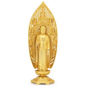 聖観音菩薩 合金製 15.3cm【牧田秀雲作】 : 仏壇・仏具販売-仏壇屋