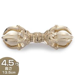 仏壇屋 滝田商店 鳴金五鈷杵 太型 5.5寸（京都製密教法具 寺院用仏具