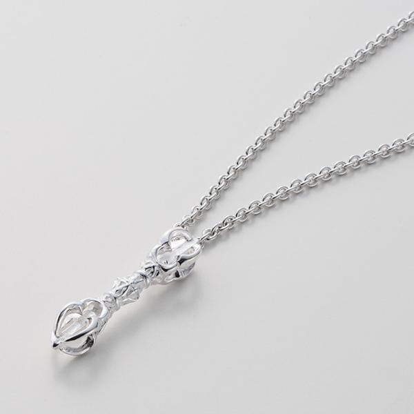 銀製五鈷杵ペンダント（密教法具 寺院用仏具）（前具）