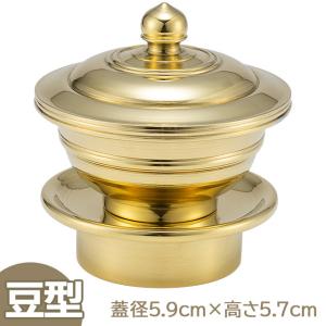 仏壇屋 滝田商店 洒水器 大々型 蓋径10.1cm×高さ9.8cm（京都製 密教法
