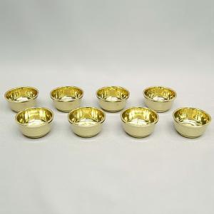 仏壇屋 滝田商店 六器 中型(六個一組) 口径6.8cm×高さ5.1cm（京都製
