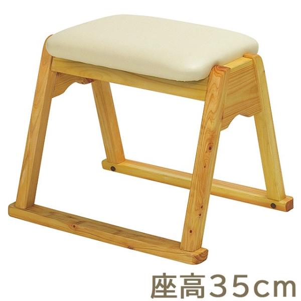 ヒノキ製 本堂用椅子 HR-350 （寺院用椅子 本堂用椅子 本堂椅子）