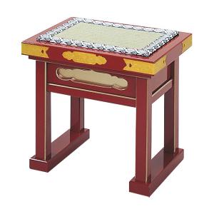 仏壇屋 滝田商店 献茶湯器 朱塗り 木製 大（一対）（寺院用仏具