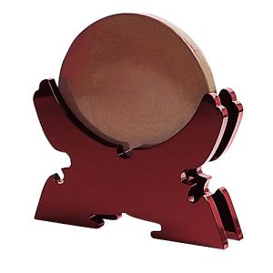 【寺院放出品】妙鉢 重目特上品 半双(2枚) 人絹朱色房紐ヘタ付き 1尺 Amazon｜仏壇屋 滝田商店 妙鉢 重目特上品 半双(2枚) 人絹朱色房