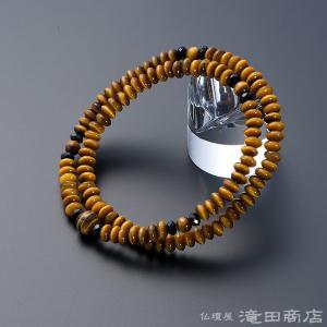 仏壇屋 滝田商店 腕輪念珠 数珠 ブレスレット 108珠 3重 緑檀(生命樹