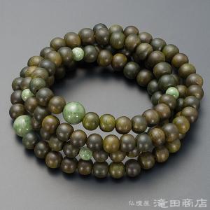 伽羅数珠　ブレスレット　仏珠 仏具 Amazon｜仏壇屋 滝田商店 特選 腕輪念珠 木玉ブレスレット 不動