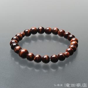 仏壇屋 滝田商店 腕輪念珠 数珠 ブレスレット 青虎目石 10mm : 仏壇