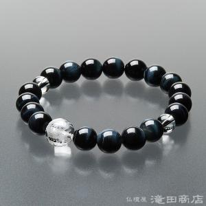 ＊みだきゆ様お取置き2/15＊太極石　麒麟　水晶回紋珠　オニキス　ブレスレット 仏壇屋 滝田商店 腕輪念珠 数珠 ブレスレット 黒オニキス 龍彫り本水晶