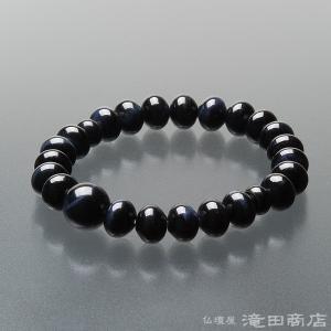 仏壇屋 滝田商店 腕輪念珠 数珠 ブレスレット 親玉ギベオン隕石 黒