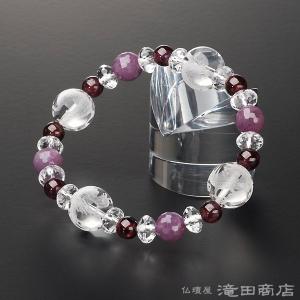 仏壇屋 滝田商店 腕輪念珠 数珠 ブレスレット 親玉ギベオン隕石 黒