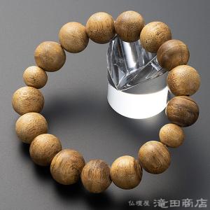 腕輪念珠 数珠 ブレスレット 沈香(じんこう) 14mm玉(四分玉)