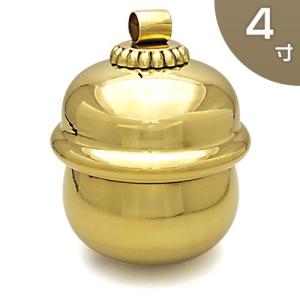 仏壇屋 滝田商店 本坪鈴 3.5寸 : 仏壇・仏具販売-仏壇屋 滝田商店