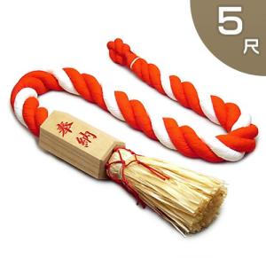 奉納　鈴紐用桐枠 仏壇屋 滝田商店 鈴紐(鈴緒)桐枠付き 木綿 6尺 : 仏壇・仏具販売-仏壇