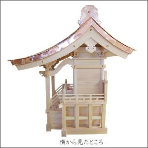 外宮 八幡宮(木印) 1.5尺(向拝宮 稲荷宮)の詳細画像1
