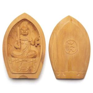 厄除け三開仏 阿弥陀三尊 柘植製（阿弥陀如来・観音菩薩・勢至菩薩