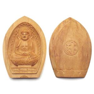 金運！魔除け！祈祷済！魂入り木製　本物の仏像　阿弥陀如来様　観音菩薩　勢至菩薩 彫刻・工芸 ｜ 世界遺産平等院