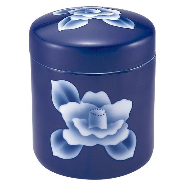骨壷（骨壺） 瑠璃花 5寸（骨つぼ 分骨 納骨 手元供養）
