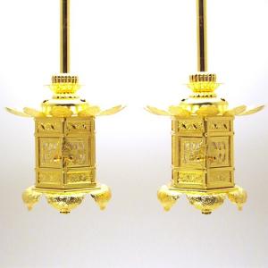 仏壇屋 滝田商店 印金木魚セット（携帯用リン りん）（寺院用仏具