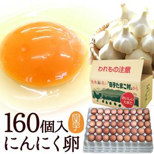 卵 生卵 高級卵 にんにく卵〔生卵160個入(1...の商品画像