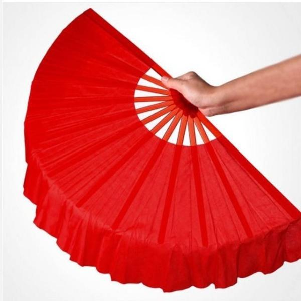 太極拳・扇子・せんす・センス・中国雑貨★太極拳 表演用カラー扇子・ヒラヒラが華麗に舞い扇子