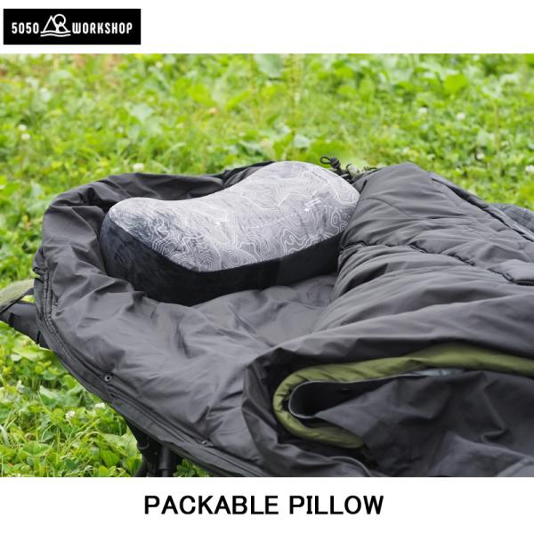 5050workshop PACKABLE PILLOW SOFT/HARD パッカブル ピロー ソ...