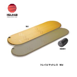 isuka イスカ トレイルマットレス Mid 460g 登山 ツーリング｜takt