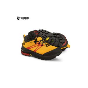 TOPO トポ TRAILVENTURE 2 WP トレイルベンチャー 2 eVent 防水 Vibram Megagrip メガグリップ Mango/Black セール品｜takt