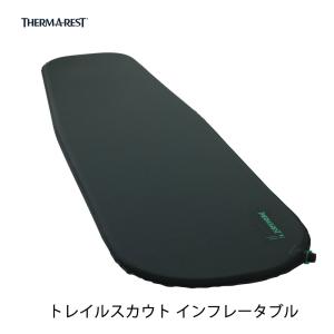 THERMAREST サーマレスト Trail Scout Sleeping Pad トレイルスカウト 51×183cm  R値3.1 インフレータブル｜takt