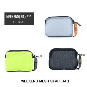 WEEKENDER ウイークエンダー WEEKEND MESH STAFFBAG BAG   メッシュ トート バッグ 旅行 サウナ ジム