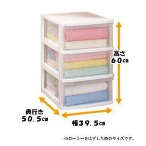 (2個セット) チェスト 3段 CLZ-503...の詳細画像5