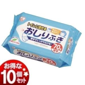 お得な10個セット ウェットティッシュおしりふき WTY-N...