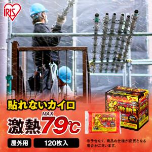 カイロ 貼らない 貼らないカイロ 使い捨てカイロ 120個入り 防寒 冬 アイリスオーヤマ 寒さ対策 あったか グッズ ぽかぽか家族 屋外専用｜takuhaibin