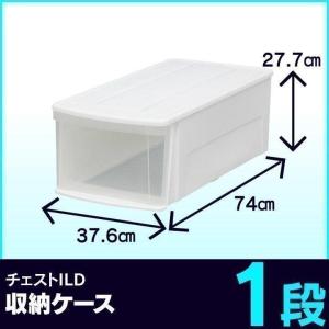 収納ボックス おしゃれ 引き出し 奥行 収納ケース プラスチック 北欧 衣装ケース ベッド下収納 押...