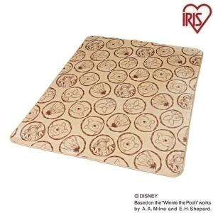 (在庫処分)くまのプーさん プリントラグ 子供部屋 マット カーペット おしゃれ PR-1318 130×185cm アイリスオーヤマ あすつく