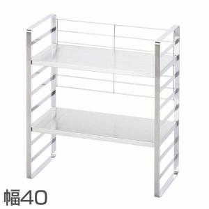 下村企販 木棚 出窓シェルフ 幅40cm 日本製 木製 整理 カウンター