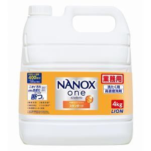 洗濯洗剤 ナノックス 詰め替え 業務用 洗剤 洗濯 トップ スーパーナノックス 4kg NANOX ライオン まとめ買い 日用品｜takuhaibin