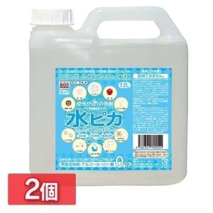 アルカリ電解水 2L 2個 高濃度 pH13.1 水ピカ 消臭 除菌 油汚れ ペット ベビー用品 お風呂 掃除 液体洗剤 eco アルカリ電解水クリーナー