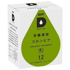 ドリップポッド 専用カプセル 有機栽培コロンビア 12杯分 UCC (D)(B)｜ラクチーナ Yahoo!店