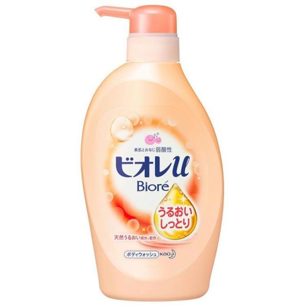 ビオレu うるおいしっとり ポンプ 480ml 花王株式会社 (D)