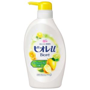 ビオレu フレッシュシトラスの香り ポンプ 480ml 花王株式会社 (D)｜takuhaibin