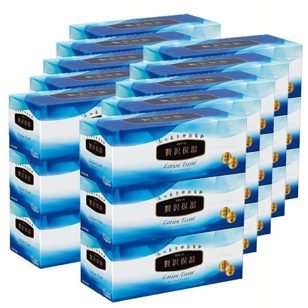 ティッシュ エリエール ティッシュペーパー 箱 保湿 しっとり 200組 30箱 パルプ100% 贅...