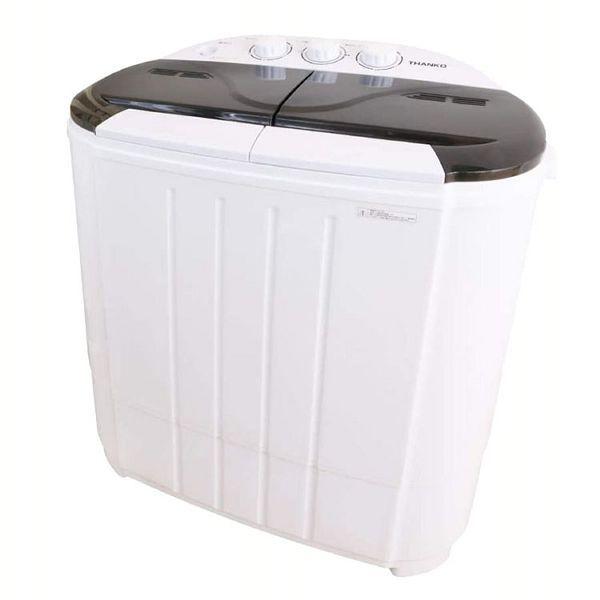 サンコー 小型二槽式洗濯機「別洗いしま専科」3  STTWAMN3 (D)