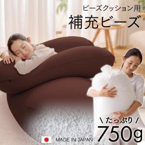 ビーズクッション 補充 補充用 ビーズ ビーズクッション用 補充ビーズ 750g 特大 一人暮らし