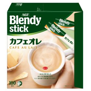 スティックコーヒー インスタントコーヒー コーヒー スティック カフェオレ100本 AGF ブレンディ インスタント