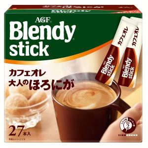 「ブレンディR」 スティック カフェオレ 大人のほろにが27本   AGF (D)｜ラクチーナ Yahoo!店