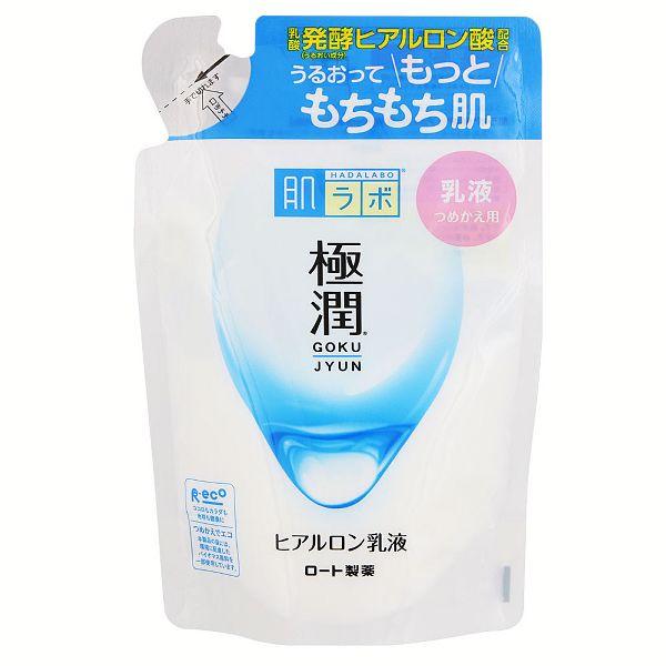 肌ラボ 極潤 ヒアルロン乳液 詰替え用 140ml   ロート製薬 (D)